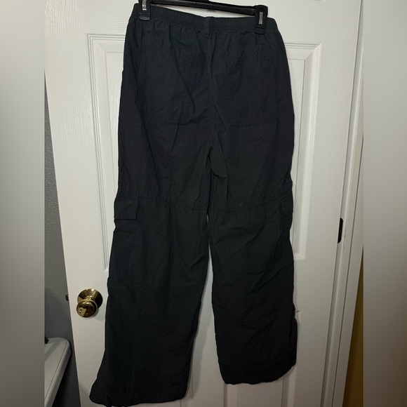 Wild Fable Charcoal Wide-Leg Cargo Pants - Picture 5 of 8